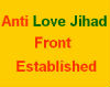 New Delhi : ‘Anti Love Jihad Front’ established to tackle ‘Love Jihad’